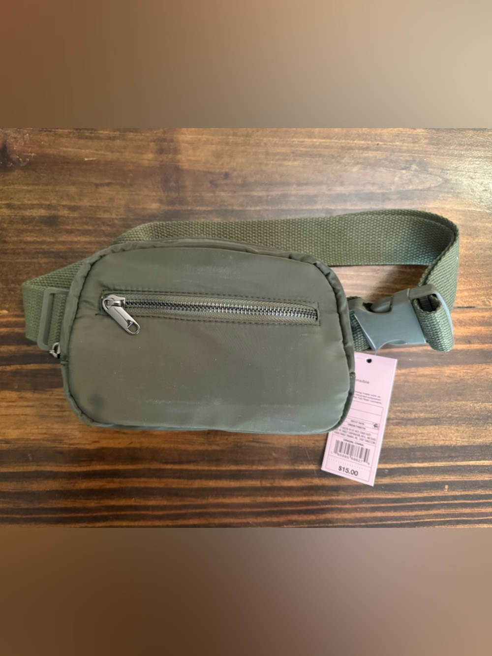 Wild Fable Olive Green Crossbody Belt Bag NWT